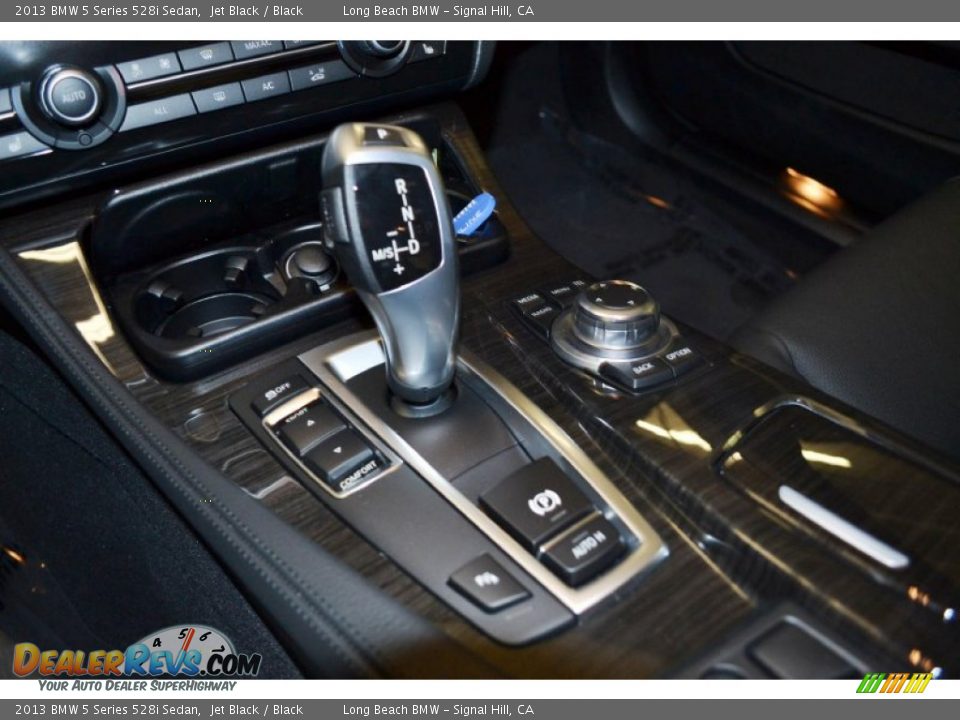 2013 BMW 5 Series 528i Sedan Jet Black / Black Photo #9