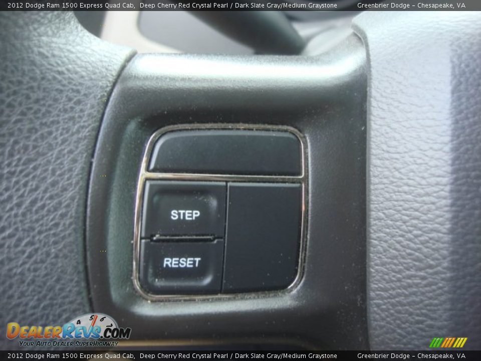 2012 Dodge Ram 1500 Express Quad Cab Deep Cherry Red Crystal Pearl / Dark Slate Gray/Medium Graystone Photo #20