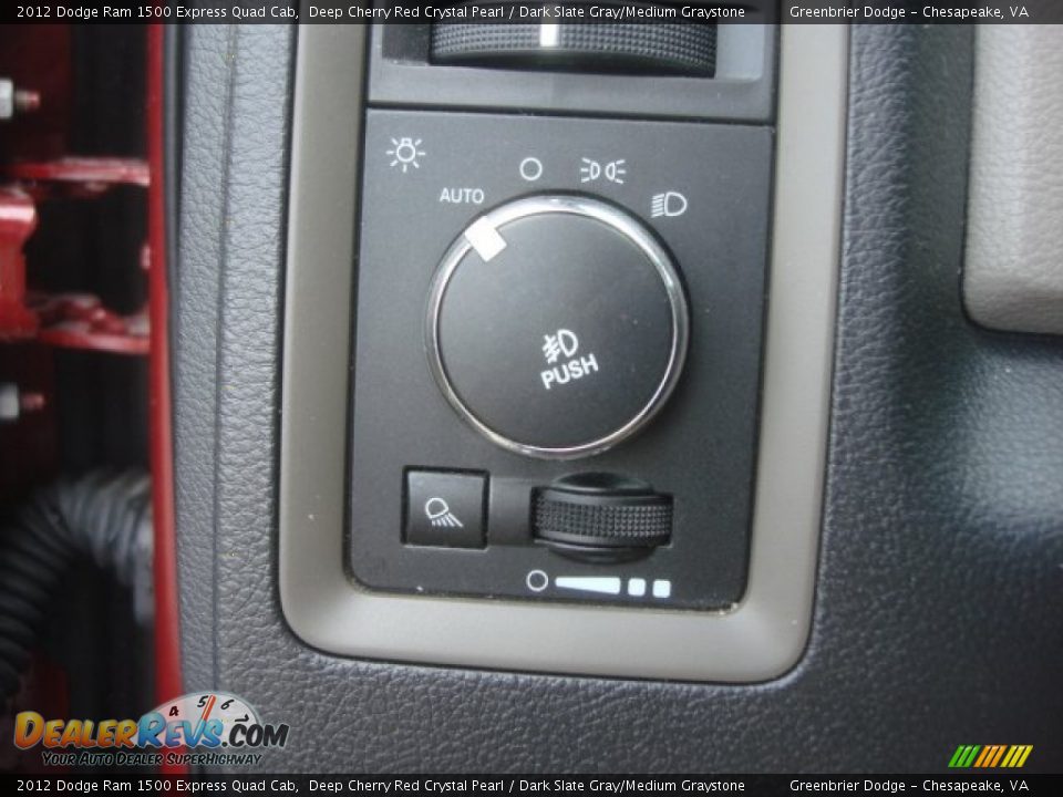 2012 Dodge Ram 1500 Express Quad Cab Deep Cherry Red Crystal Pearl / Dark Slate Gray/Medium Graystone Photo #21