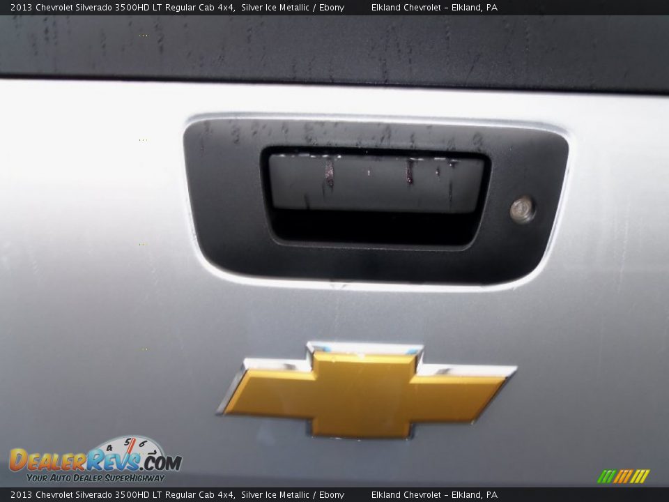 2013 Chevrolet Silverado 3500HD LT Regular Cab 4x4 Silver Ice Metallic / Ebony Photo #8