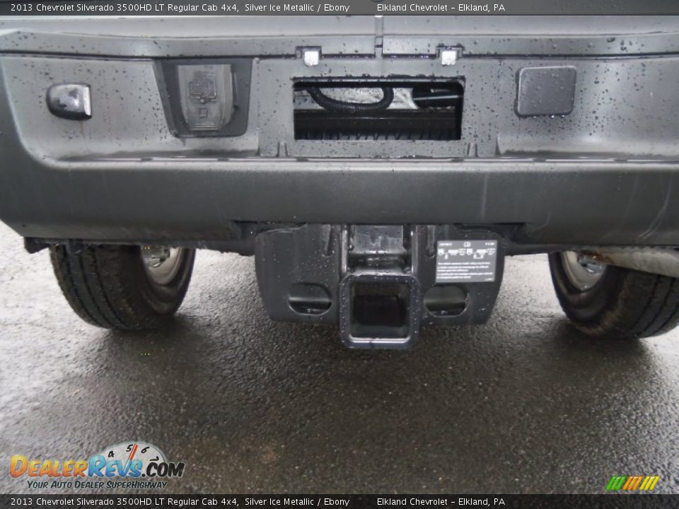 2013 Chevrolet Silverado 3500HD LT Regular Cab 4x4 Silver Ice Metallic / Ebony Photo #9