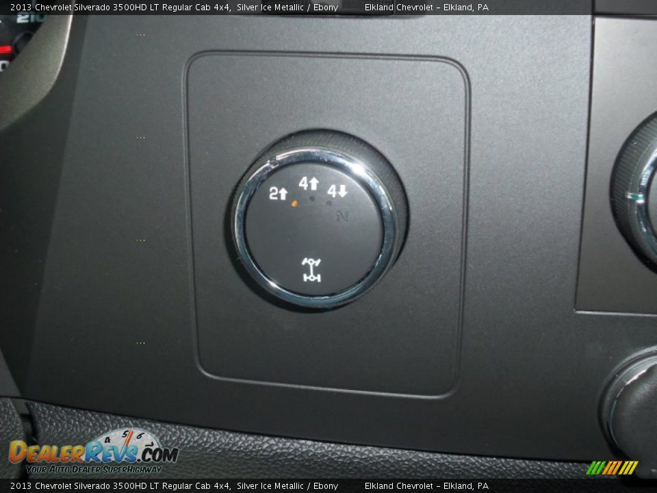 2013 Chevrolet Silverado 3500HD LT Regular Cab 4x4 Silver Ice Metallic / Ebony Photo #22