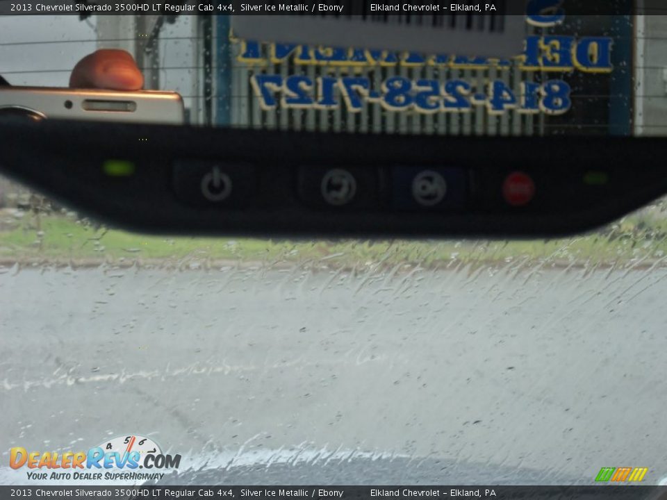 2013 Chevrolet Silverado 3500HD LT Regular Cab 4x4 Silver Ice Metallic / Ebony Photo #26
