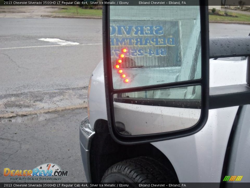 2013 Chevrolet Silverado 3500HD LT Regular Cab 4x4 Silver Ice Metallic / Ebony Photo #30
