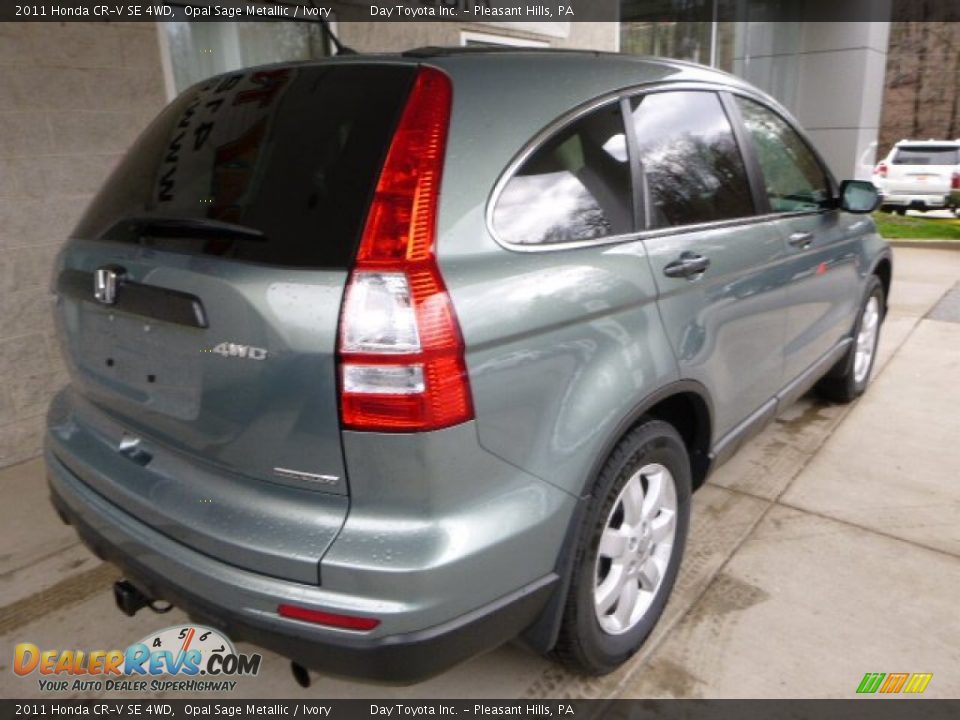 2011 Honda CR-V SE 4WD Opal Sage Metallic / Ivory Photo #2