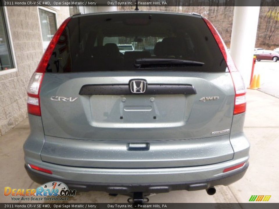 2011 Honda CR-V SE 4WD Opal Sage Metallic / Ivory Photo #3