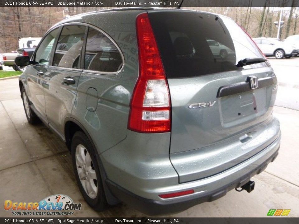 2011 Honda CR-V SE 4WD Opal Sage Metallic / Ivory Photo #4