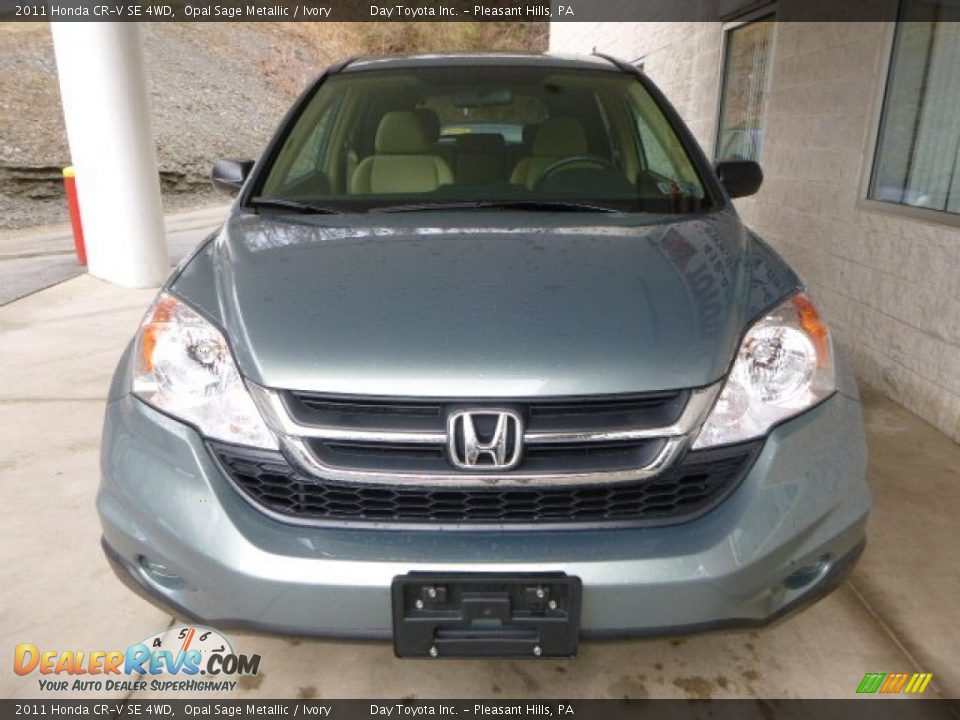 2011 Honda CR-V SE 4WD Opal Sage Metallic / Ivory Photo #6
