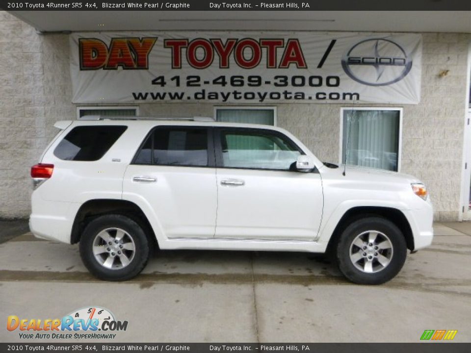 2010 Toyota 4Runner SR5 4x4 Blizzard White Pearl / Graphite Photo #1