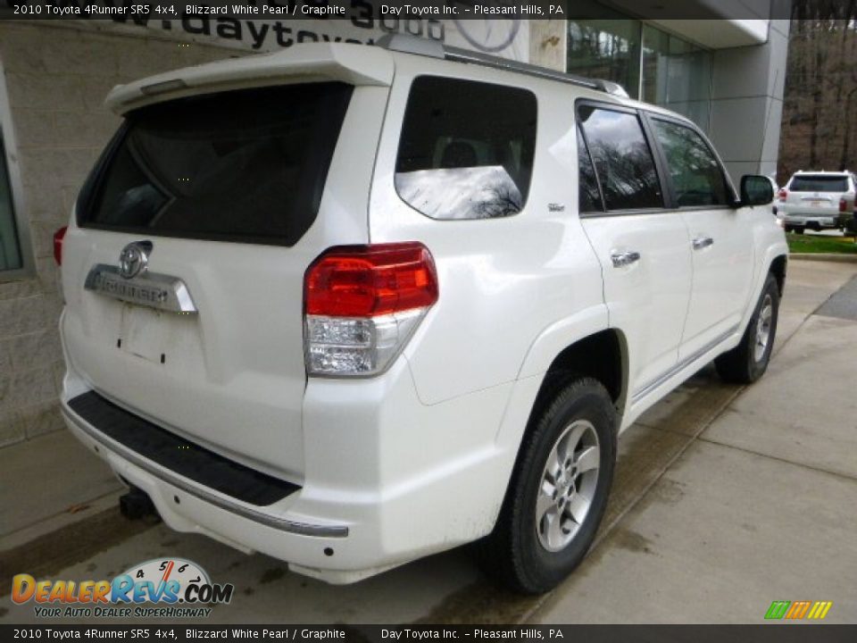 2010 Toyota 4Runner SR5 4x4 Blizzard White Pearl / Graphite Photo #2