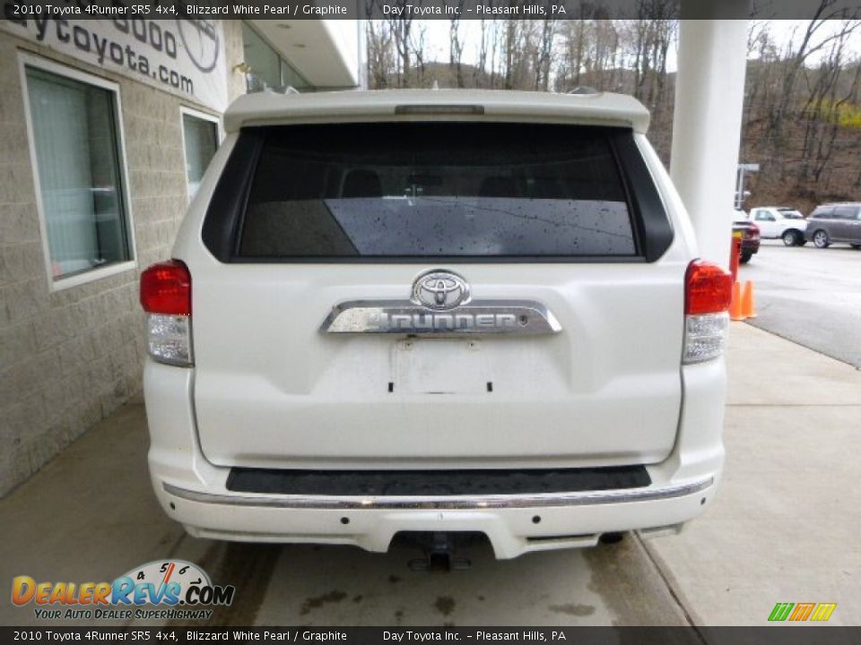 2010 Toyota 4Runner SR5 4x4 Blizzard White Pearl / Graphite Photo #3
