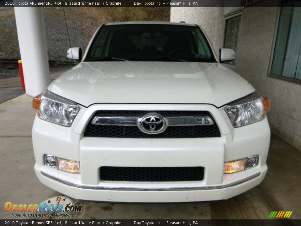 2010 Toyota 4Runner SR5 4x4 Blizzard White Pearl / Graphite Photo #5
