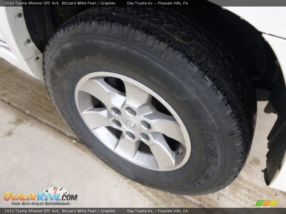 2010 Toyota 4Runner SR5 4x4 Blizzard White Pearl / Graphite Photo #7