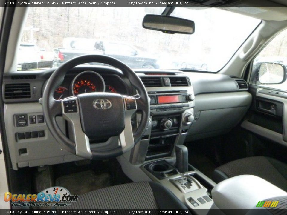 2010 Toyota 4Runner SR5 4x4 Blizzard White Pearl / Graphite Photo #14