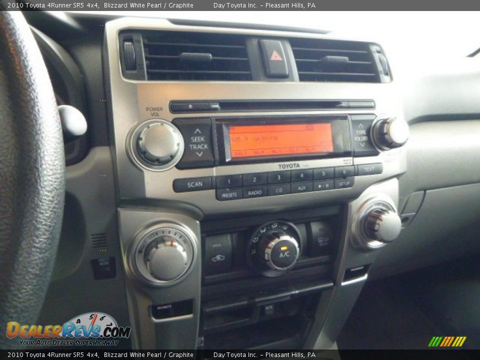 2010 Toyota 4Runner SR5 4x4 Blizzard White Pearl / Graphite Photo #18