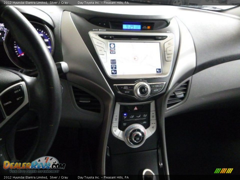 2012 Hyundai Elantra Limited Silver / Gray Photo #18