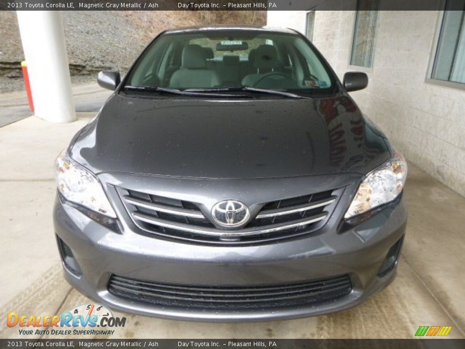 2013 Toyota Corolla LE Magnetic Gray Metallic / Ash Photo #6