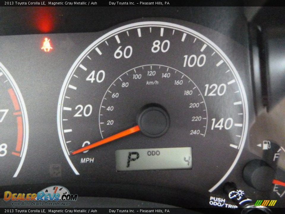 2013 Toyota Corolla LE Magnetic Gray Metallic / Ash Photo #19