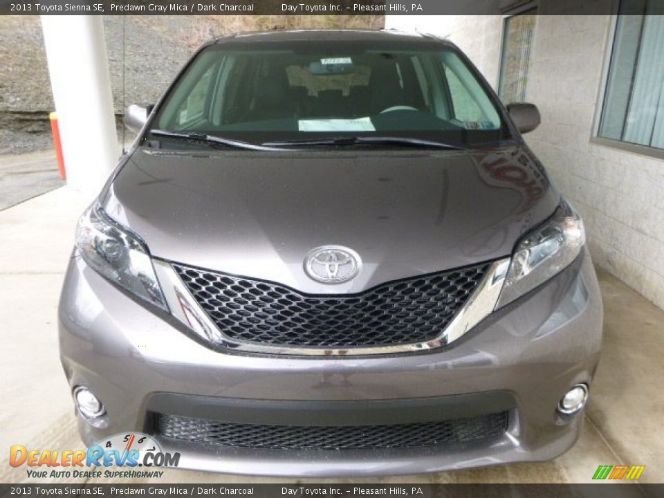 2013 Toyota Sienna SE Predawn Gray Mica / Dark Charcoal Photo #6