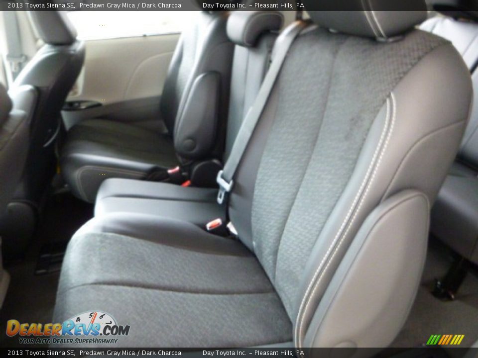 2013 Toyota Sienna SE Predawn Gray Mica / Dark Charcoal Photo #13