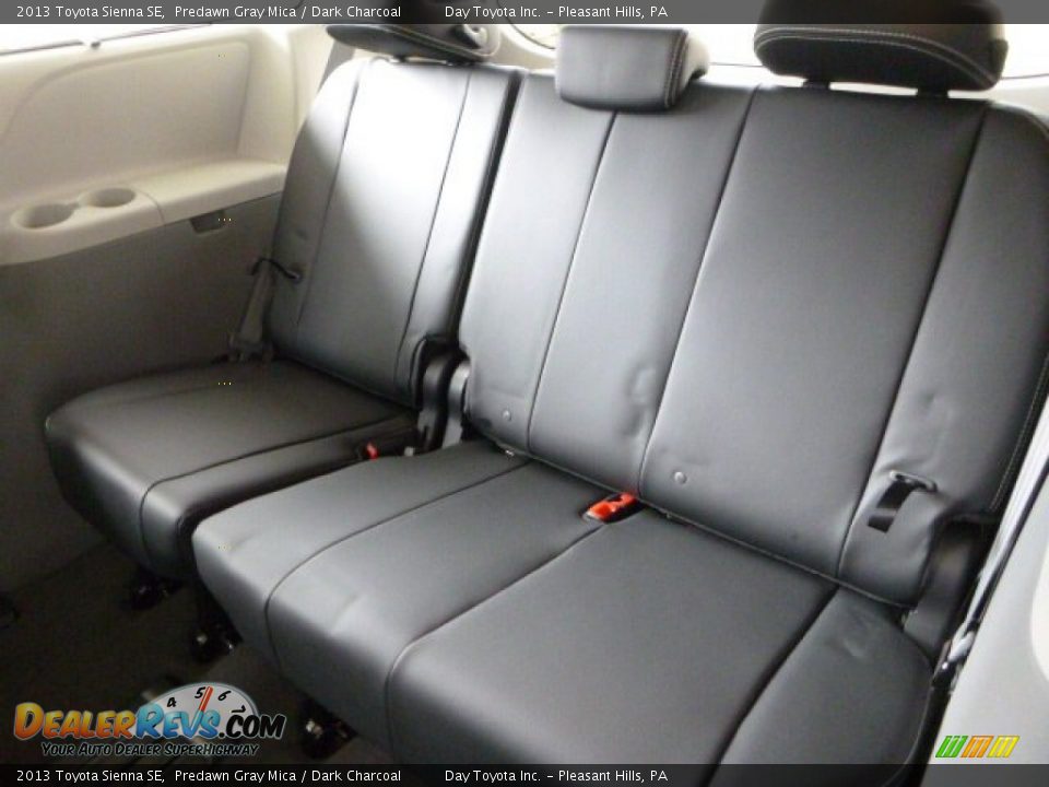 2013 Toyota Sienna SE Predawn Gray Mica / Dark Charcoal Photo #14