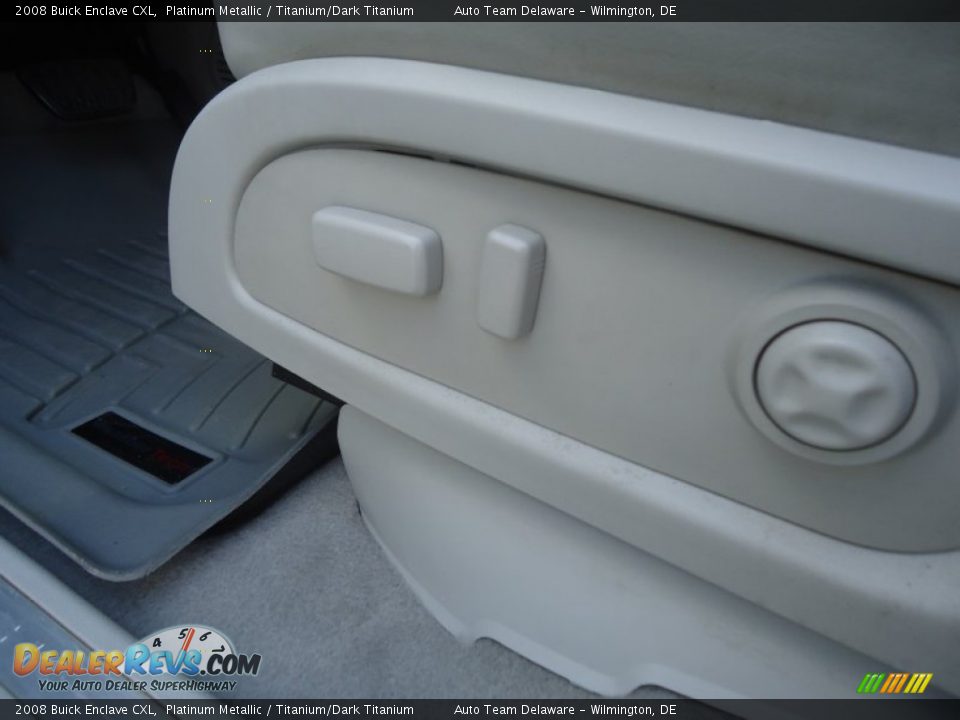 2008 Buick Enclave CXL Platinum Metallic / Titanium/Dark Titanium Photo #14