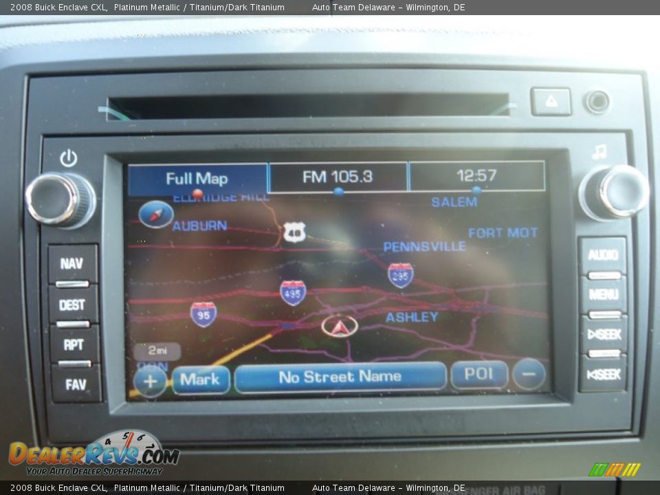 2008 Buick Enclave CXL Platinum Metallic / Titanium/Dark Titanium Photo #22