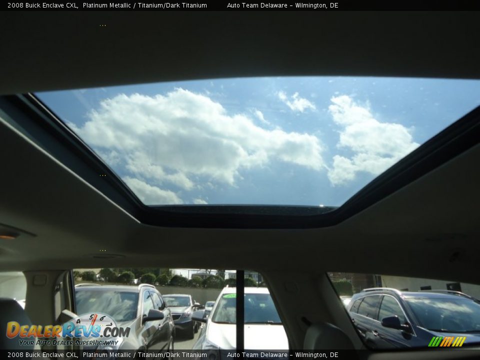 2008 Buick Enclave CXL Platinum Metallic / Titanium/Dark Titanium Photo #26