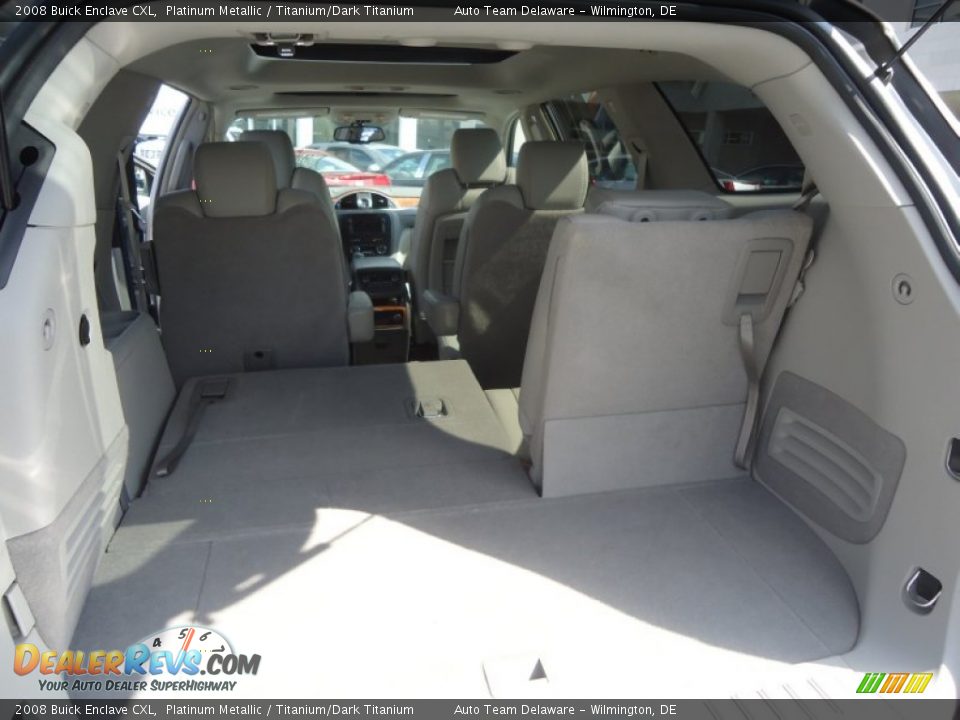 2008 Buick Enclave CXL Platinum Metallic / Titanium/Dark Titanium Photo #28