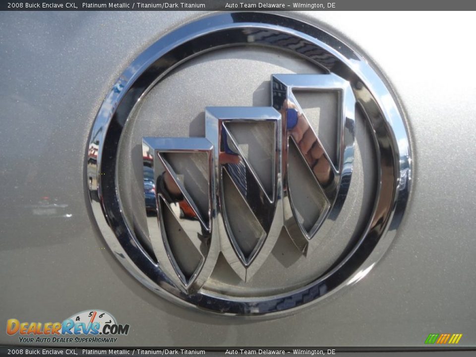 2008 Buick Enclave CXL Platinum Metallic / Titanium/Dark Titanium Photo #29