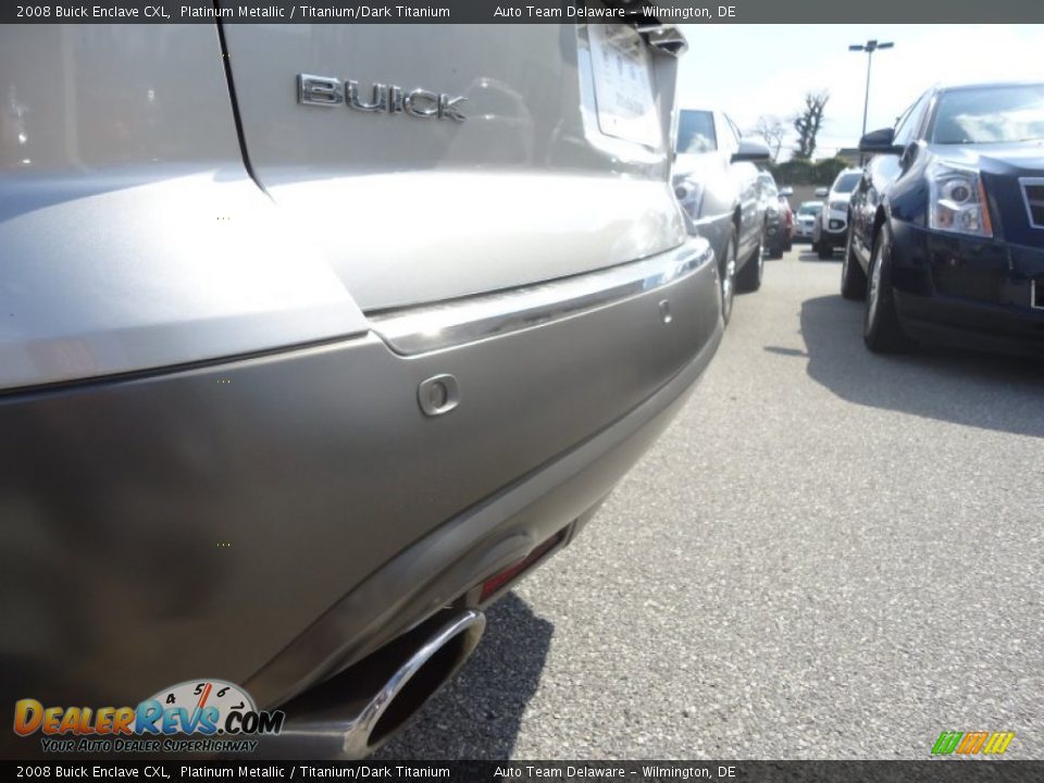 2008 Buick Enclave CXL Platinum Metallic / Titanium/Dark Titanium Photo #31