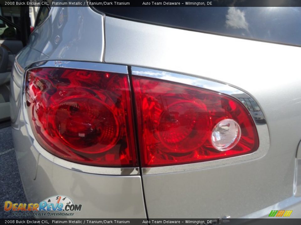 2008 Buick Enclave CXL Platinum Metallic / Titanium/Dark Titanium Photo #33