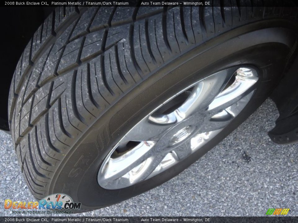 2008 Buick Enclave CXL Platinum Metallic / Titanium/Dark Titanium Photo #34