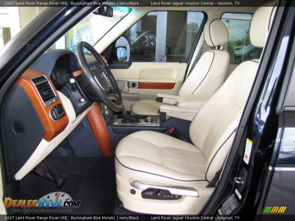 Ivory/Black Interior - 2007 Land Rover Range Rover HSE Photo #2