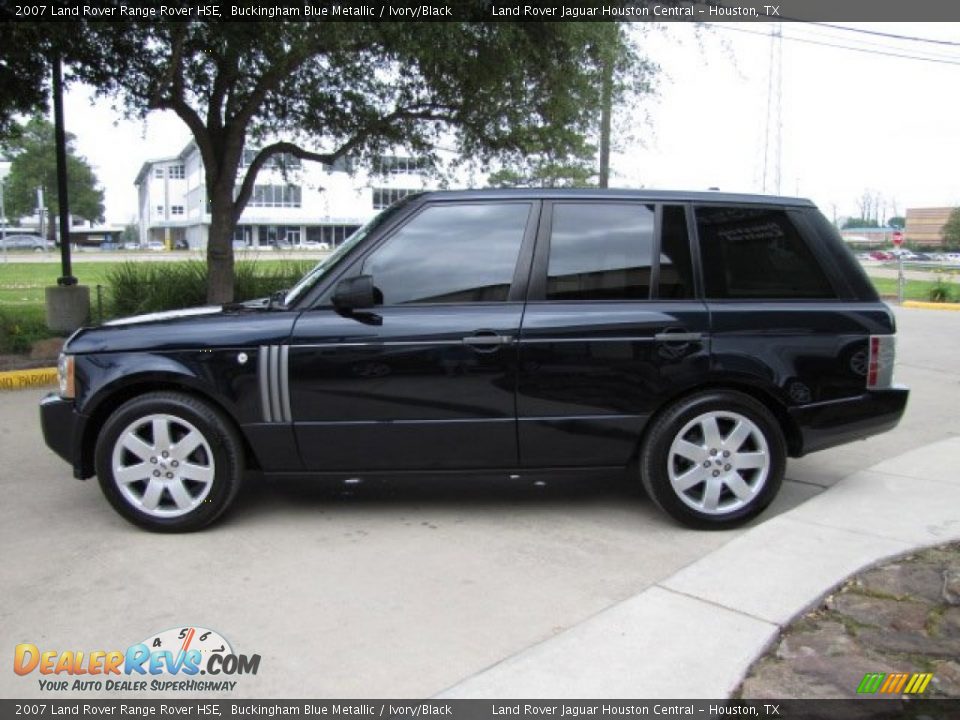 Buckingham Blue Metallic 2007 Land Rover Range Rover HSE Photo #7