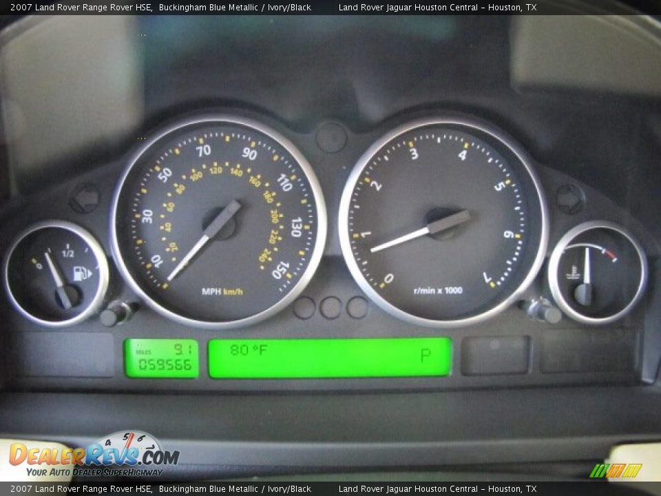 2007 Land Rover Range Rover HSE Gauges Photo #15