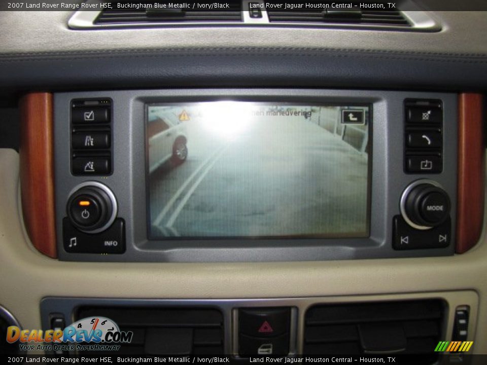 2007 Land Rover Range Rover HSE Buckingham Blue Metallic / Ivory/Black Photo #19