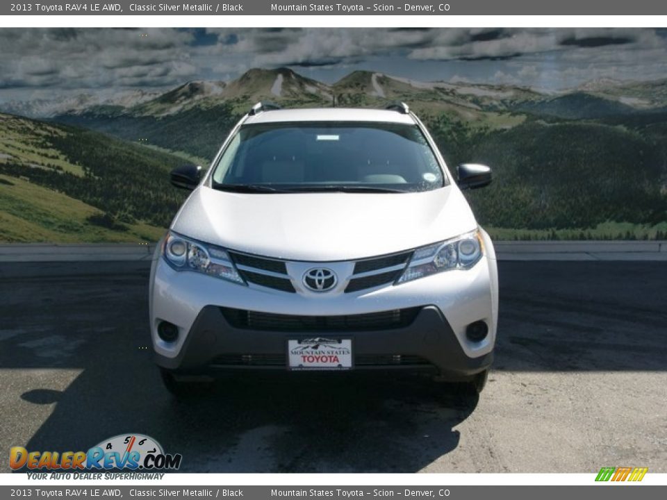 2013 Toyota RAV4 LE AWD Classic Silver Metallic / Black Photo #3