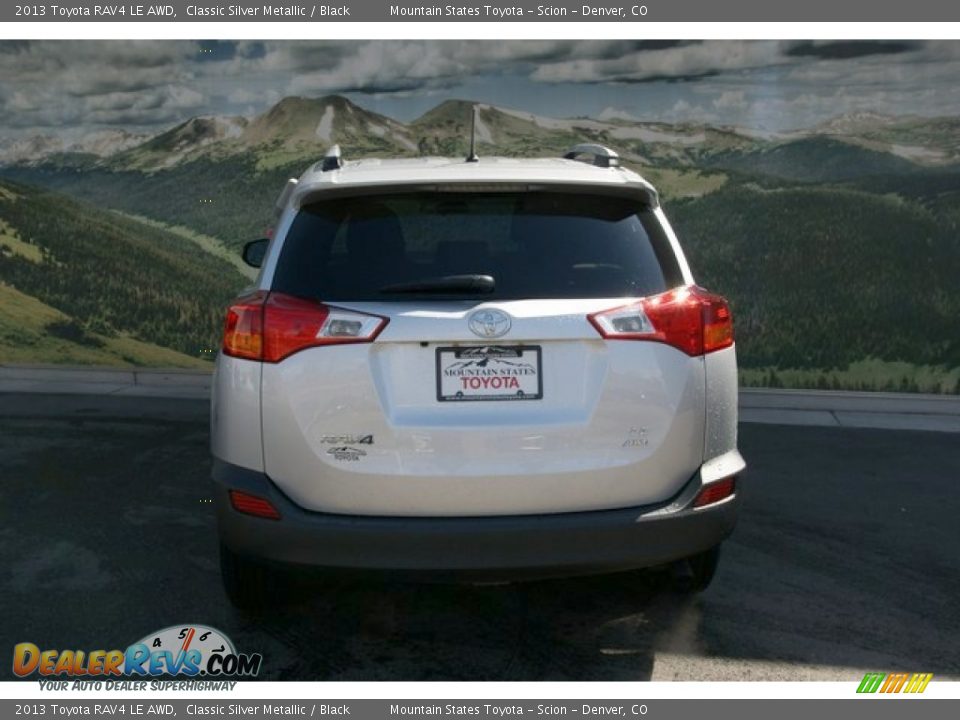 2013 Toyota RAV4 LE AWD Classic Silver Metallic / Black Photo #4