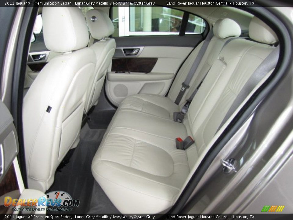 Rear Seat of 2011 Jaguar XF Premium Sport Sedan Photo #4