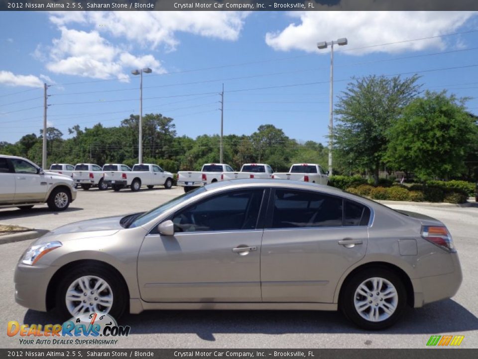 2012 Nissan Altima 2.5 S Saharan Stone / Blonde Photo #2