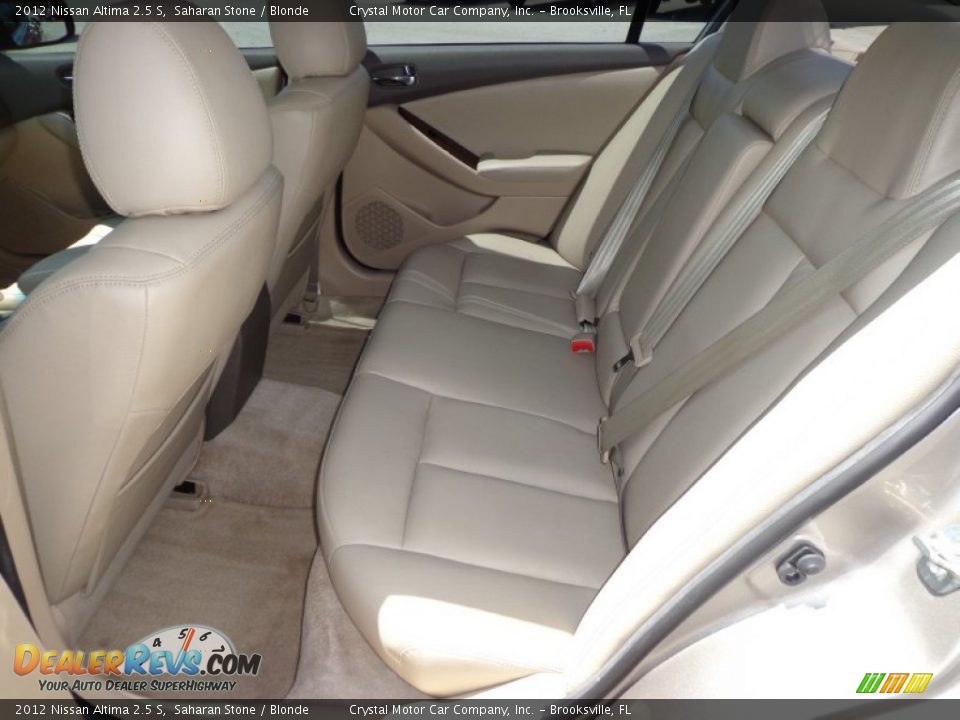 2012 Nissan Altima 2.5 S Saharan Stone / Blonde Photo #5