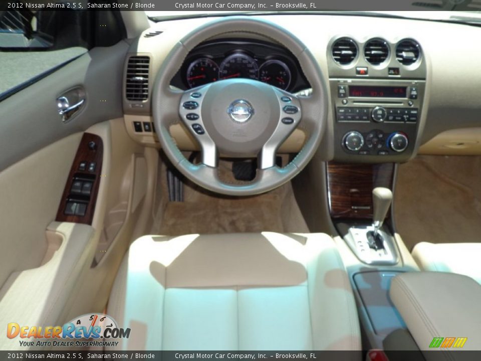 2012 Nissan Altima 2.5 S Saharan Stone / Blonde Photo #6