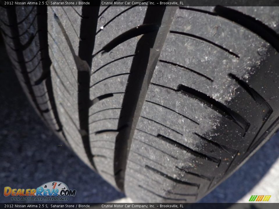 2012 Nissan Altima 2.5 S Saharan Stone / Blonde Photo #15