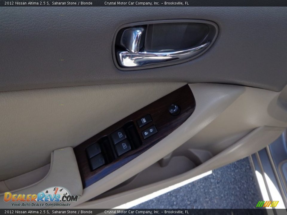 2012 Nissan Altima 2.5 S Saharan Stone / Blonde Photo #17