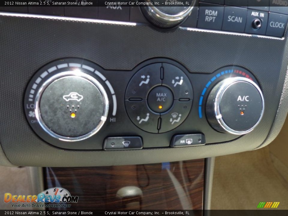 2012 Nissan Altima 2.5 S Saharan Stone / Blonde Photo #20