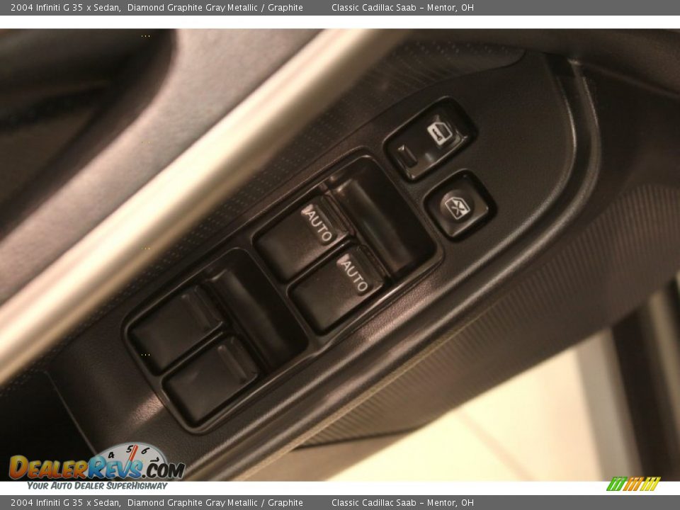 2004 Infiniti G 35 x Sedan Diamond Graphite Gray Metallic / Graphite Photo #5