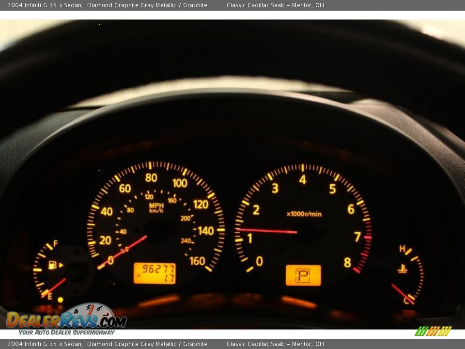 2004 Infiniti G 35 x Sedan Gauges Photo #11