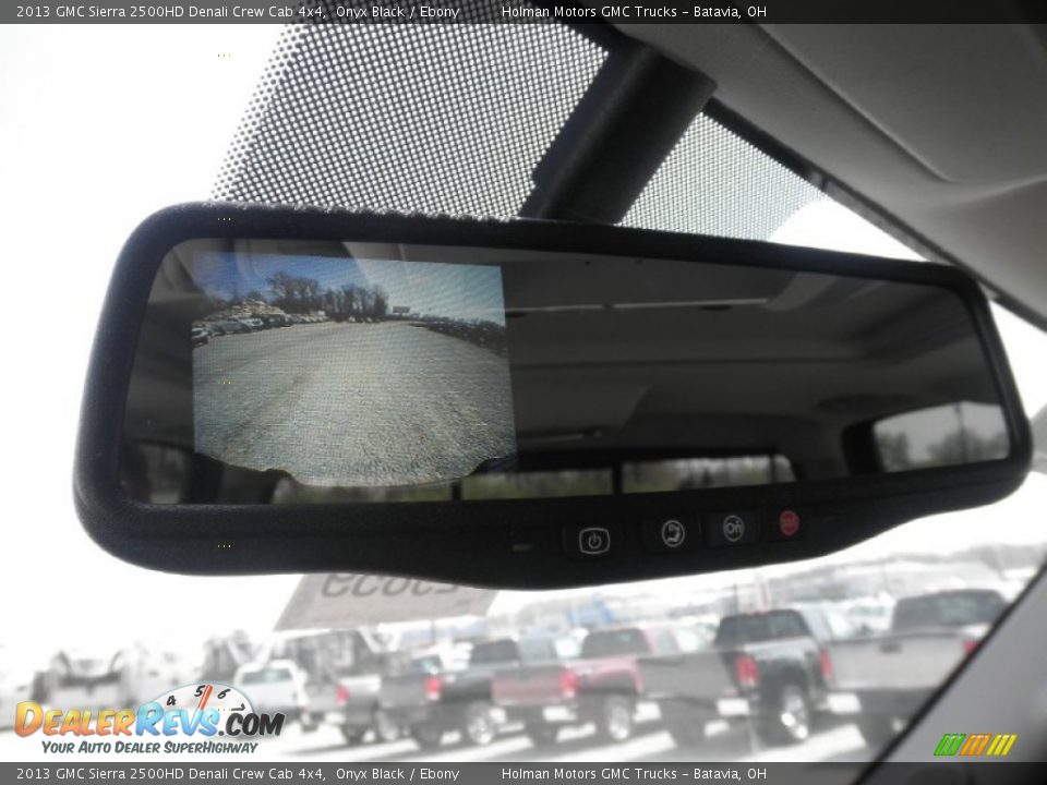 2013 GMC Sierra 2500HD Denali Crew Cab 4x4 Onyx Black / Ebony Photo #11