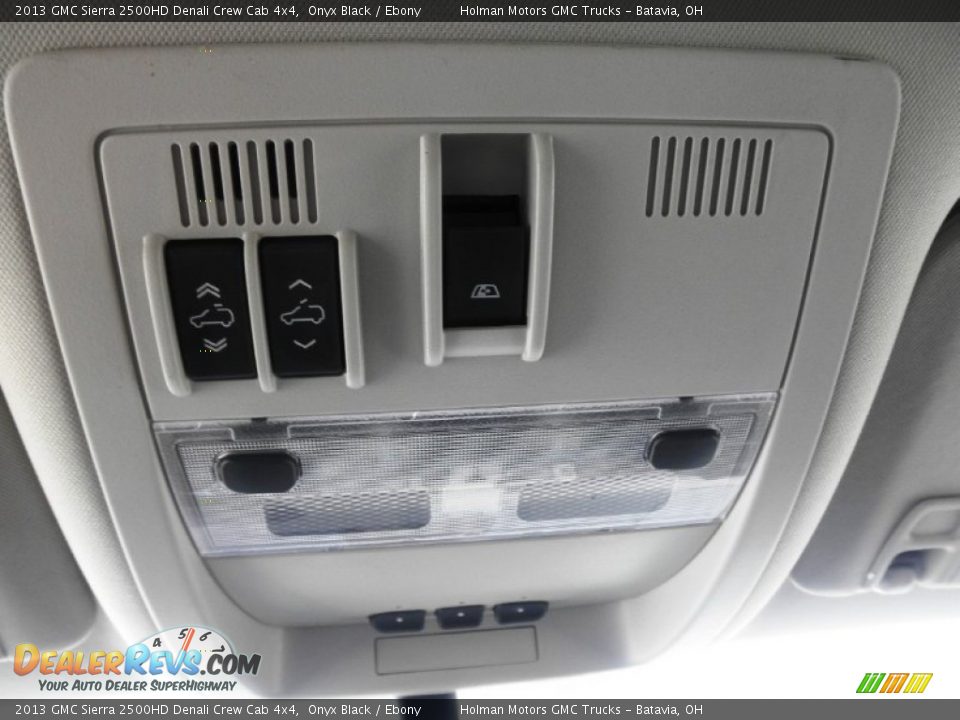 2013 GMC Sierra 2500HD Denali Crew Cab 4x4 Onyx Black / Ebony Photo #18